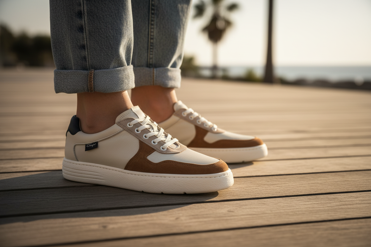 GOUD 1100 Deportivo Cuero - Lifestyle Veraniego Oscuro