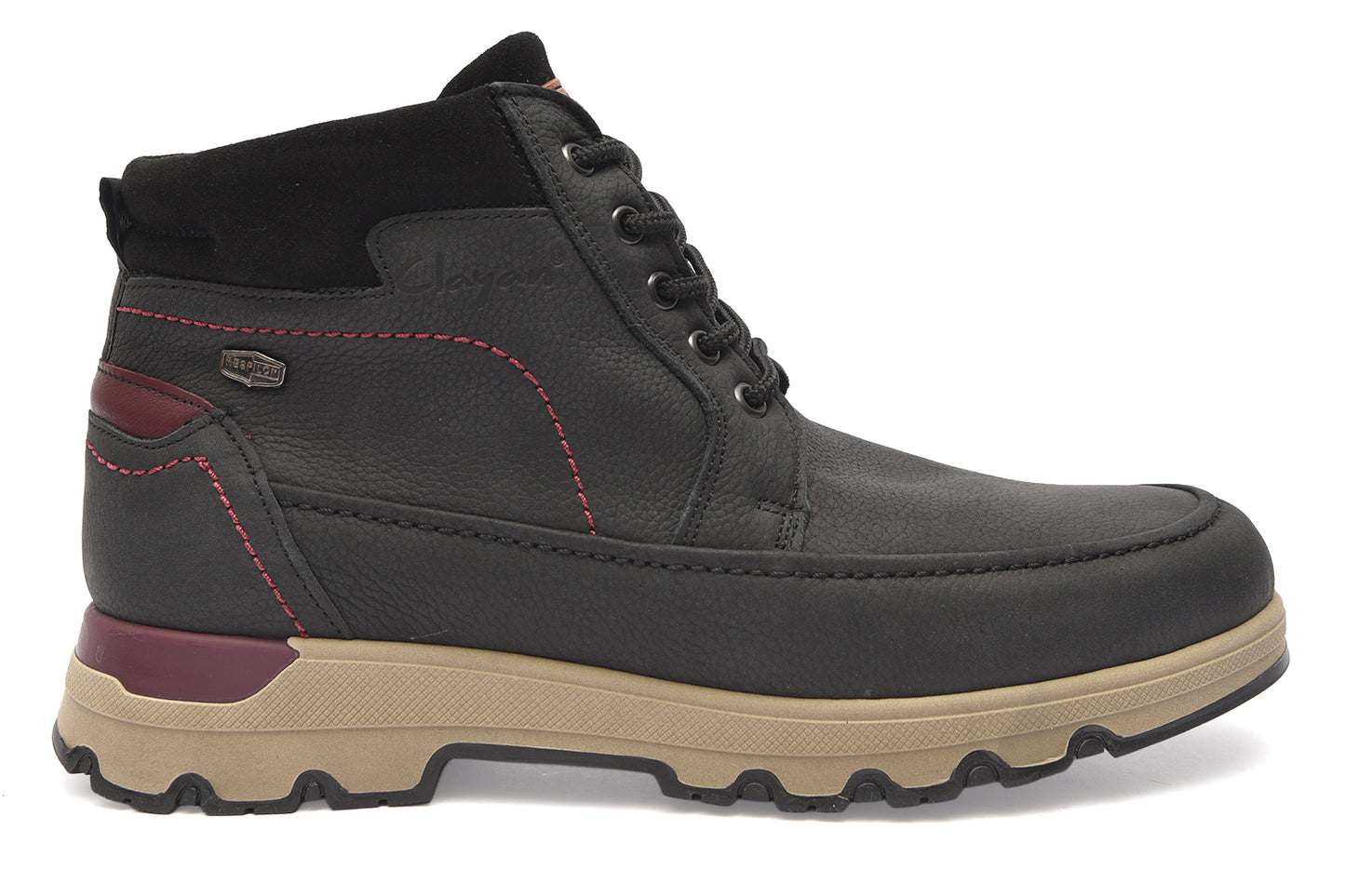 PORTILLO 1762 Bota Negro Impermeable