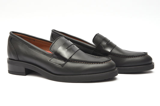 VIENA 202 Mocasín Negro