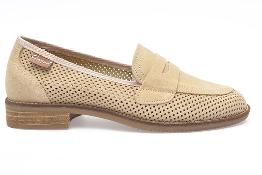 CARAMEL 4502 Mocasín Beige