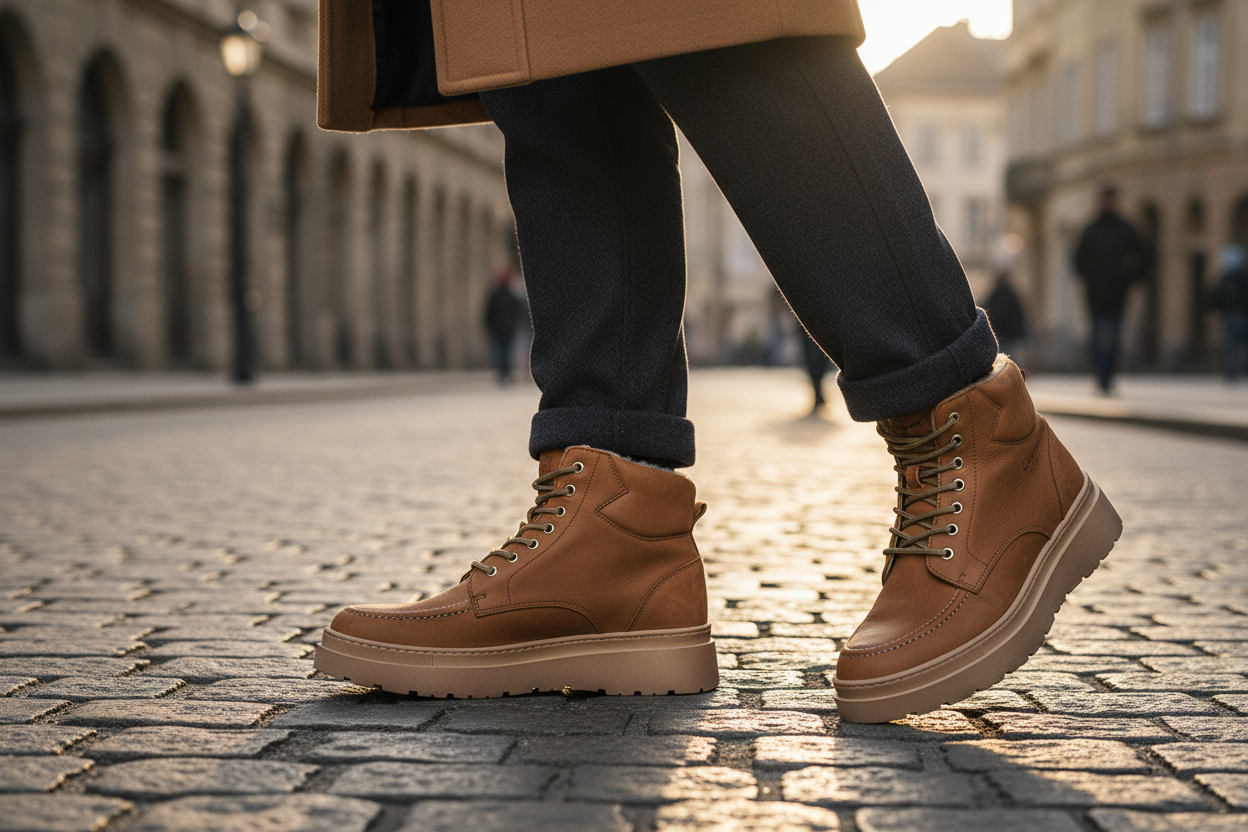 Lifestyle invierno detalle bota